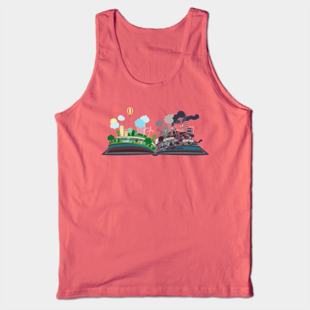 EcoBook Tank Top by XOOXOO